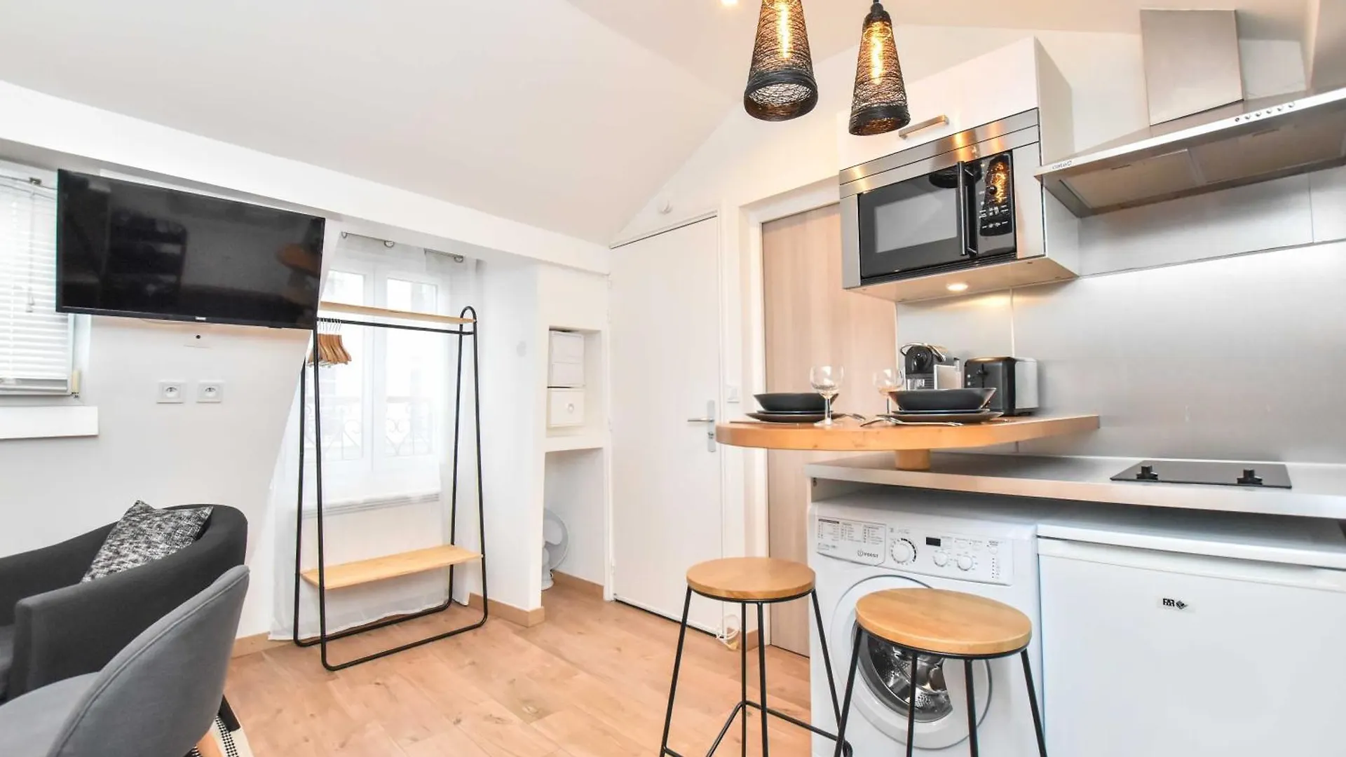 Comfortable Studio - 2P - Sentier Daire Paris Fransa