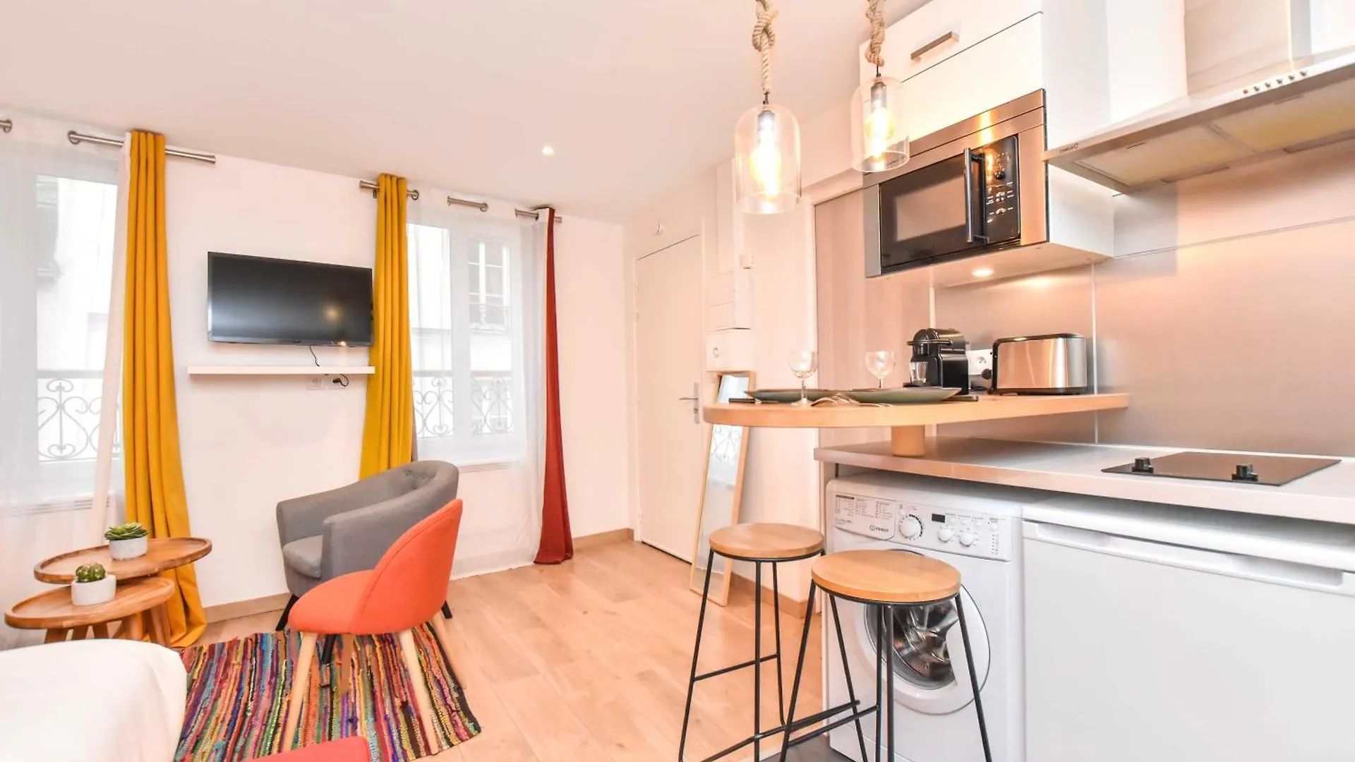 Comfortable Studio - 2P - Sentier Daire Paris Fransa