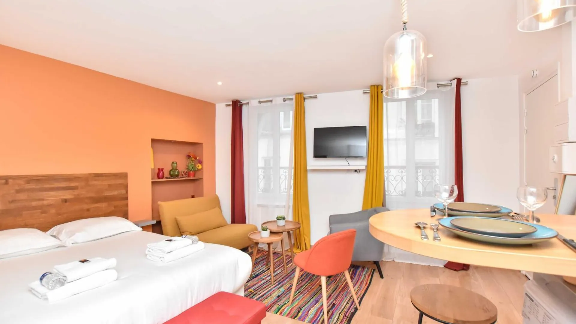 Comfortable Studio - 2P - Sentier Daire Paris Fransa
