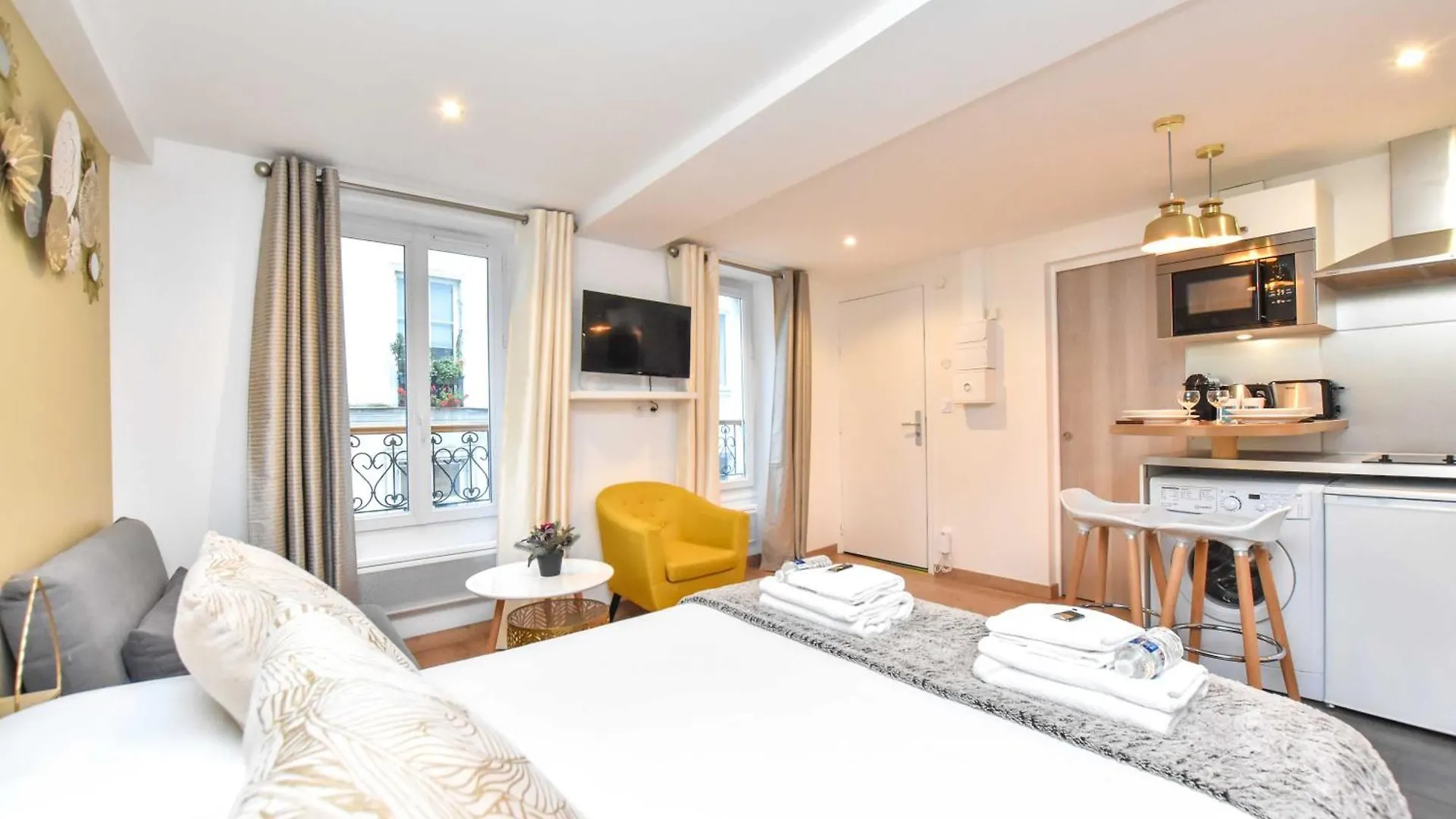 Comfortable Studio - 2P - Sentier Daire Paris